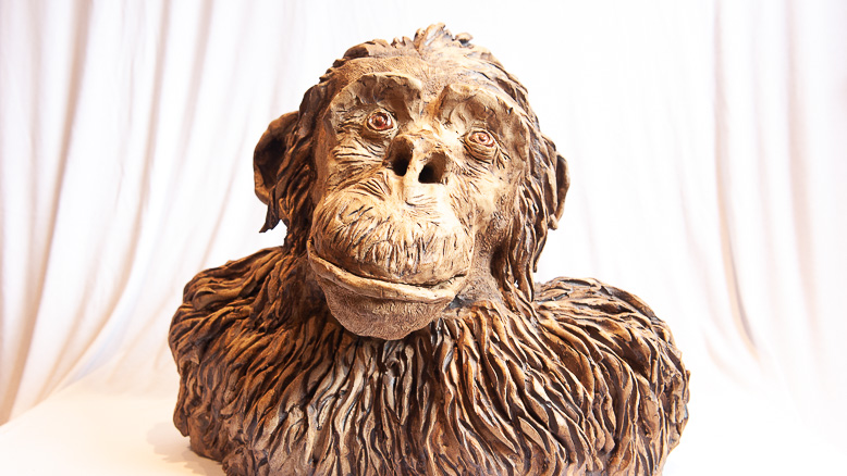 Nick Bennett - Endangered Animal Sculptures - Regarding Receding Rainforest