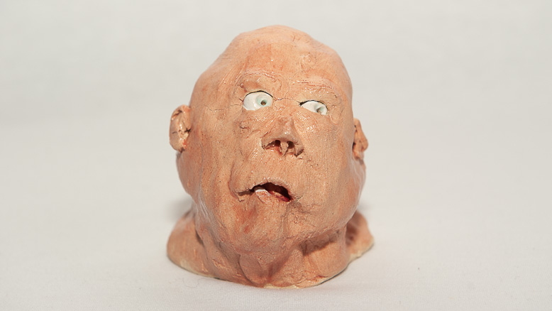 Nick Bennett Dartmoor Sculptor - Frightened