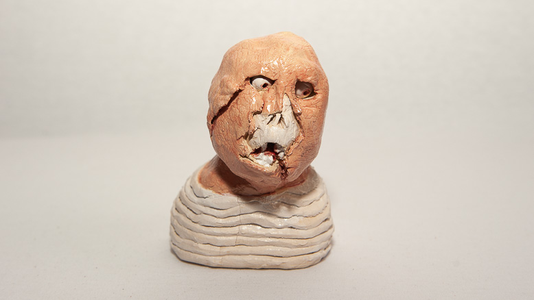 Nick Bennett Dartmoor Sculptor - Mummy
